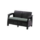 Corfu love seat kerti kanapé