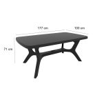 Balorca 4+1 kerti bútor garnitúra szett