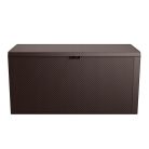 Emily 270L műanyag kerti tároló barna