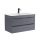 Cube 80 alsó szekrény mosdóval