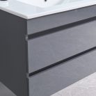 Cube 80 alsó szekrény mosdóval