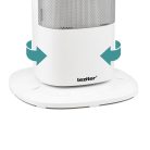 Alizee elektromos hűtő-fűtő oszlopventilátor 1000W / 2000W