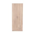Miami gardróbszekrény 80x205 cm sonoma tölgy-sonoma tölgy