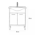 Nerva 65 alsó szekrény, mosdóval