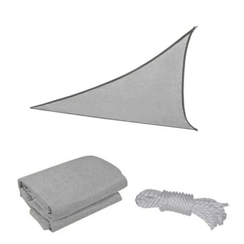 Rana napvitorla háromszög alakú 3x3x3 m szürke
