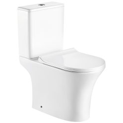   Makalu monoblokkos kompakt WC hátsó kifolyással ülőkével