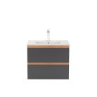 Vario Forte 60 alsó szekrény mosdóval