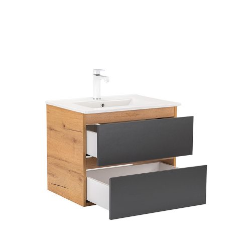 Vario Forte 60 alsó szekrény mosdóval