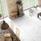 Neo oslo carrara 600*1200*9 mm rektifikált fagyálló gress porcelán lap 