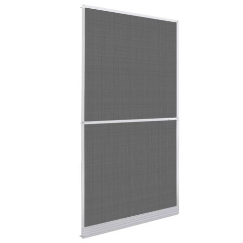 Fehér zsanéros ajtó szúnyogháló 120 x 240 cm