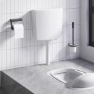Fehér WC-tartály alsó vízbemenettel 3/6 liter