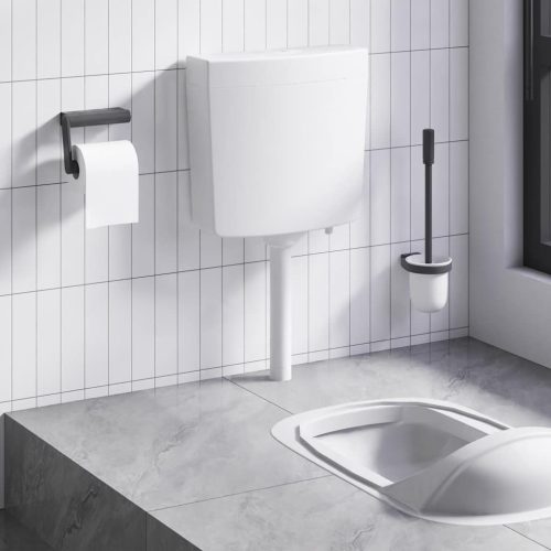 Fehér WC-tartály alsó vízbemenettel 3/6 liter