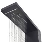 Alumínium zuhanypanel matt fekete