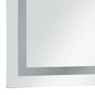 LED-es fürdőszobai tükör érintésérzékelővel 50 x 60 cm