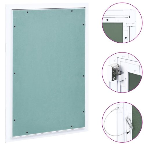 Alumínium keretes és gipszkartonos hozzáférési panel 300x600 mm