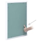 Alumínium keretes és gipszkartonos hozzáférési panel 300x600 mm