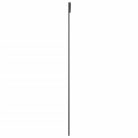 Fekete alumínium és ESG üveg tolóajtó 76 x 205 cm