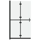 ESG tejüveg összecsukható zuhanyfal 100 x 190 cm