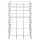 3 db vas gabion magaságyás 30 x 30 x 50 cm