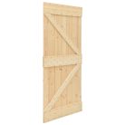 Tömör fenyőfa ajtó 90 x 210 cm