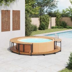 Tömör akácfa pezsgőfürdőkeret 273 x 53 cm
