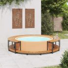 Tömör akácfa pezsgőfürdőkeret 273 x 53 cm