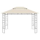 Krémszínű pavilon 4 x 3 x 2,7 m 160 g/m²