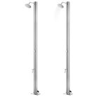 Rozsdamentes acél kerti zuhany 215 cm