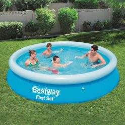   Bestway Fast Set 57273 kerek felfújható fürd?medence 366 x 76 cm