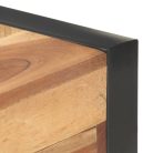 Tömör fa íróasztal 110 x 50 x 76 cm