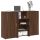 Recepciós pult barna tölgy 155x50x103,5 cm szerelt fa