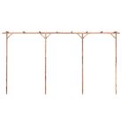 Bambusz pergola 385 x 40 x 205 cm