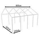 Acélváz rendezvénysátor számára 8 x 4 m