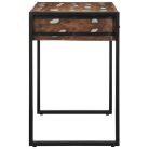 Íróasztal többszínű 100x50x75 cm tömörfa, újrahasznosított fa