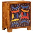 Tömörfa akácfa többszínű komód 50x35x60