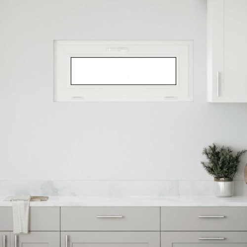 Antracit pinceablak RISOR 90x40 cm billenő 2 üvegezés