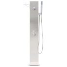 Rozsdamentes acél kerti zuhanycsaptelep 110 cm