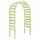Impregnált fenyőfa kerti pergola 130 x 60 x 230 cm