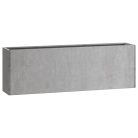 2 db rozsda színű corten acél fali növénytartó 53 x 10 x 17 cm