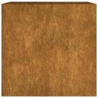 Corten acél növénytartó 40x41x40 cm