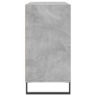 Betonszürke szerelt fa tálalószekrény 103,5 x 35 x 70 cm