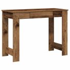 Íróasztal régi fa 100x45x75 cm műszaki fa