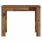 Íróasztal régi fa 100x45x75 cm műszaki fa
