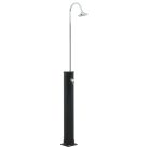 Fekete szolárzuhany 214 cm 20 L