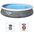 Bestway Fast Set felfújható medenceszett szivattyúval 396 x 84 cm