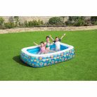 Bestway felfújható gyerekmedence kék 229x152x56 cm