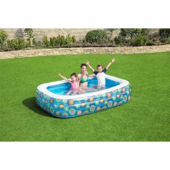 Bestway felfújható gyerekmedence kék 229x152x56 cm