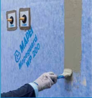 WP Adhesive felhordása