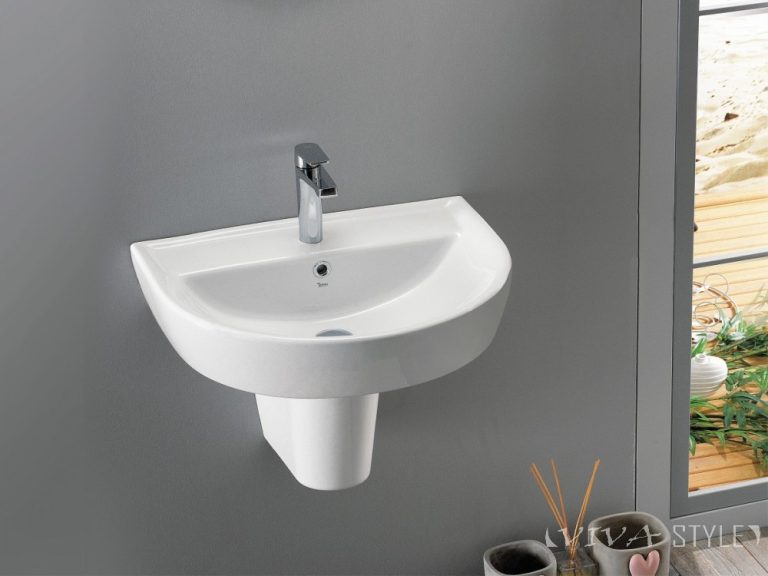 CeraStyle BELLA - szabadon álló - porcelán mosdókagyló 55 x 45 cm - Image 2