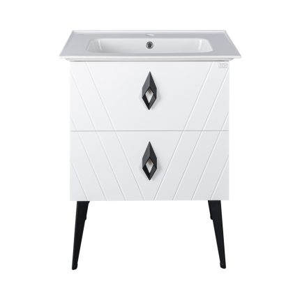 TMP KEOPS álló fürdőszobabútor - CeraStyle BLUE 70 - 42200 mosdóval - 70 x 47 cm